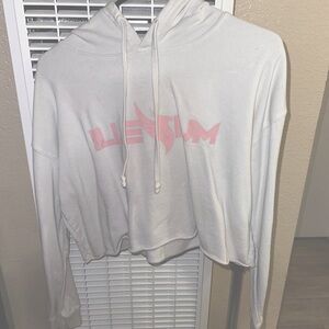 Illenium Cropped Girls Hoodie
